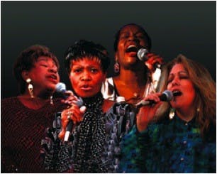 Gee, Reed, Roberson, and Cortez have been performing together through the “Divas” concert series for 10 years. Photo from the ASU Louise Lincoln Kerr Cultural Center. 