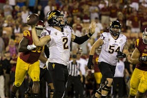 Football Mike Bercovici USC Jael Mary