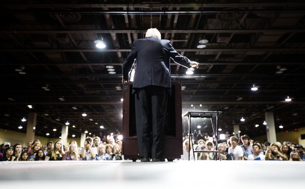 Bernie Sanders Comes to Phoenix Convention Center