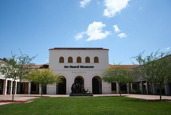 NATIVE ART: The Heard Museum near the light rail stop at Central Avenue and Encanto Boulevard in downtown Phoenix is home to several galleries, performance spaces, shops and cafes that feature different Native American forms of art. (Photo by Lisa Bartoli)