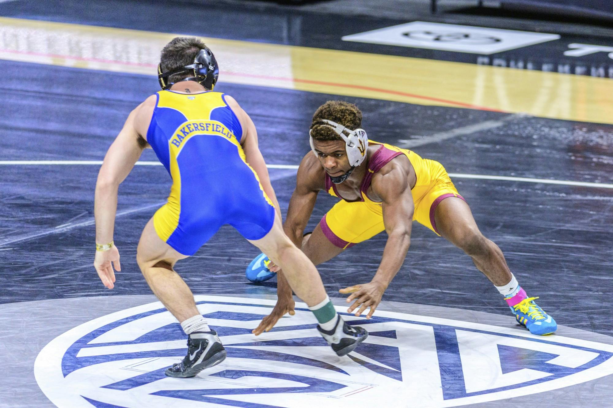 ASU wrestling prepares for 202122 season with intrasquad scrimmage