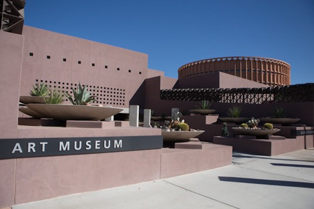 The ASU Art Museum received a $144,000 grant that they will reportedly use to fund three international artists who will collaborate on projects together. The ASU Art Museum is located on S Myrtle Ave and W 10th St at the Tempe campus. (Photo by Ryan Liu)