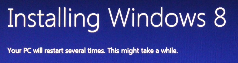 Windows 8 has become a popular software upgrade. Photo by Courtland Jeffrey.