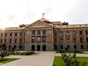 The Arizona State Capitol is pictured on Monday, Jan. 13, 2014.