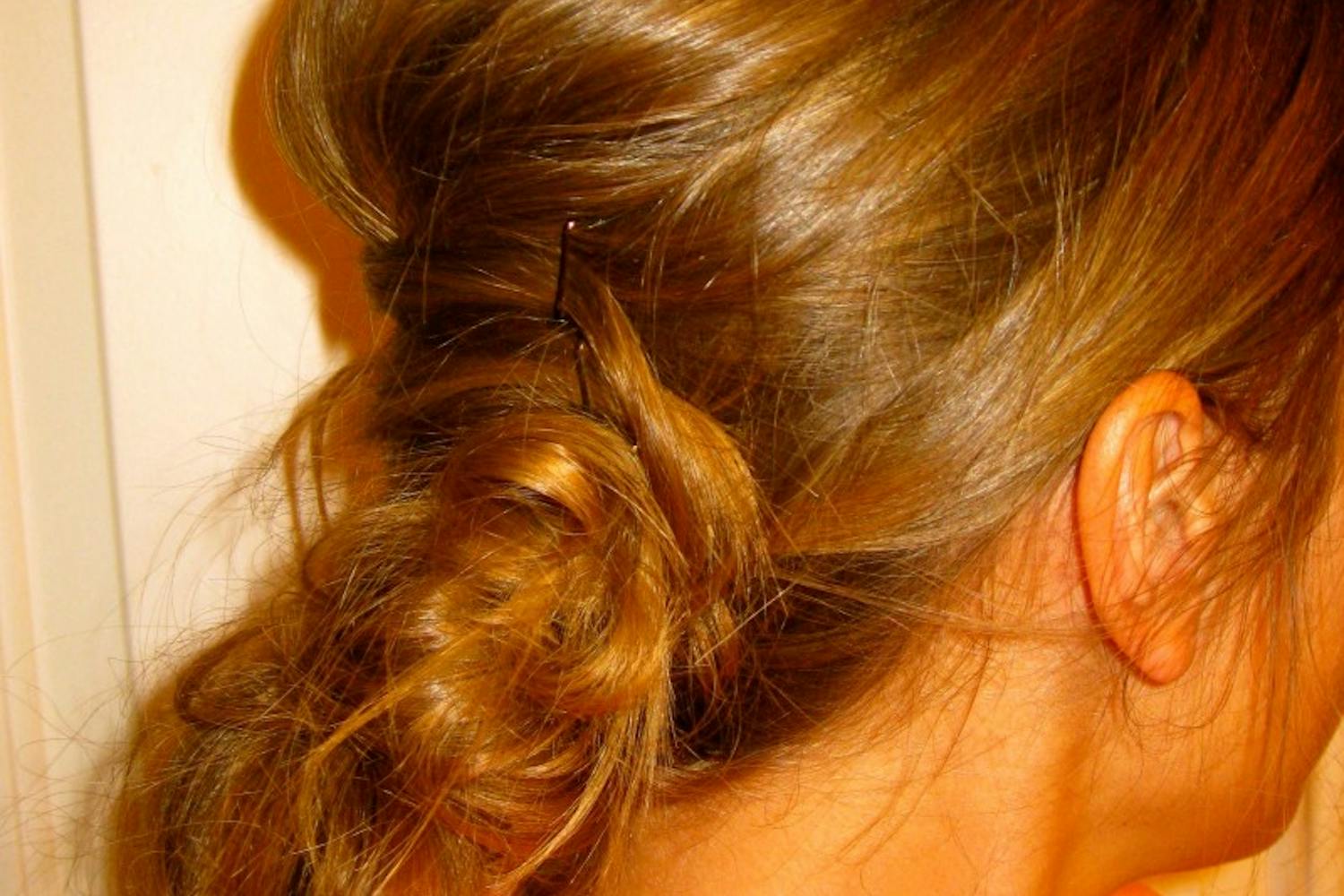 My own attempt at the "Twisted Sister." Photo by me.