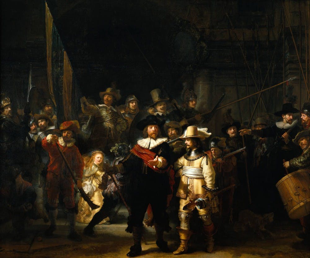"The Nightwatch" by Rembrandt.