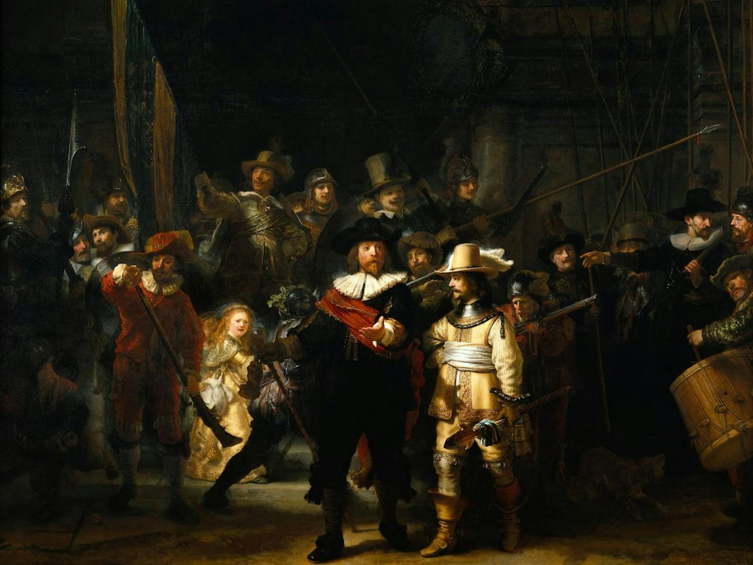"The Nightwatch" by Rembrandt.