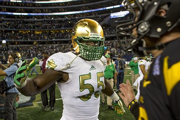 Slideshow: Notre Dame defeats ASU 37-34