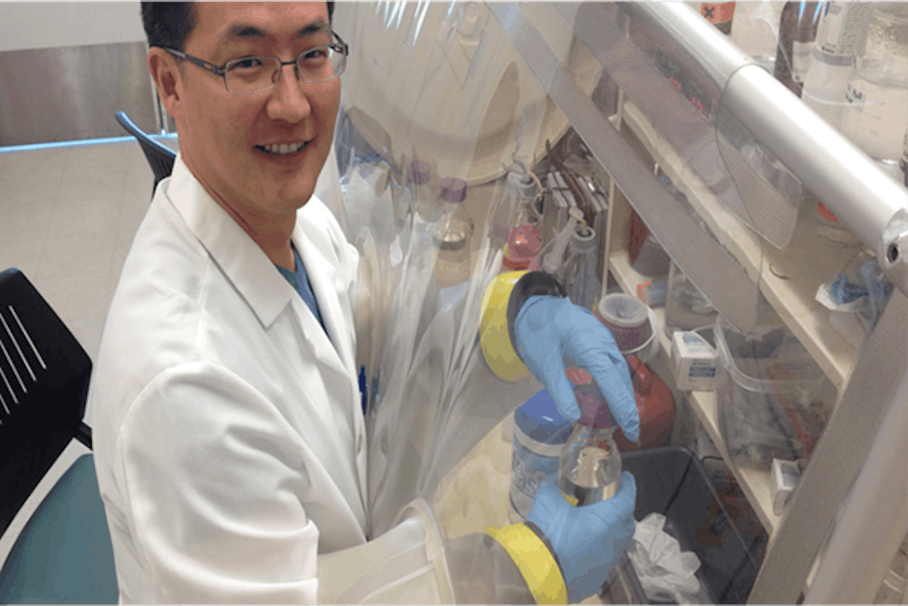 Krajmalnik-Brown's former post-doc, DaeWook Kang, has played a key role in her lab during the autism study. (Photo Courtesy of Rosa Krajmalnik-Brown)