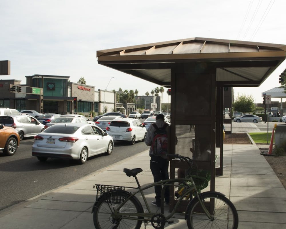 ASU Completes Study With Tempe To Cool Down Bus Shelters The Arizona asu-completes-study-with-tempe-to-cool-down-bus-shelters-the-arizona