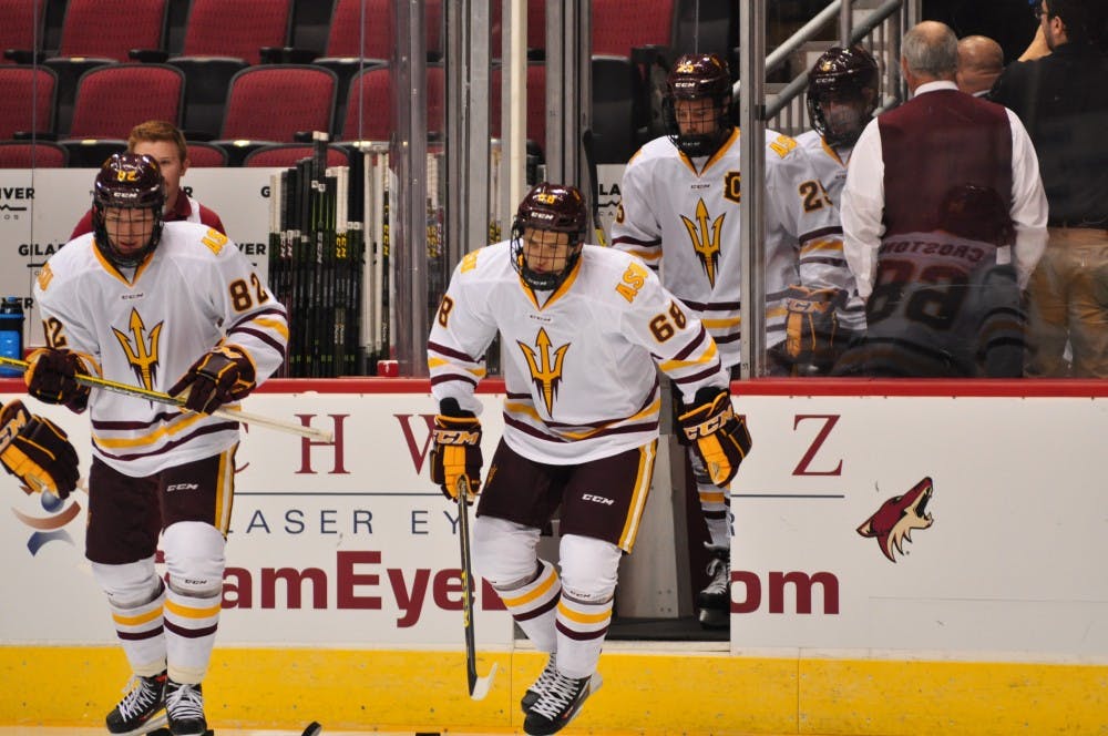 ASU Hockey Skates Onto Ice for First Game of Season