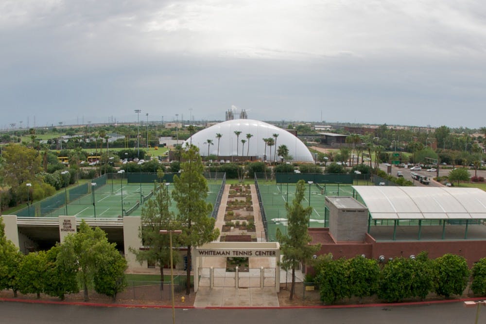 The Whiteman Tennis Center is home to ASU tennis.