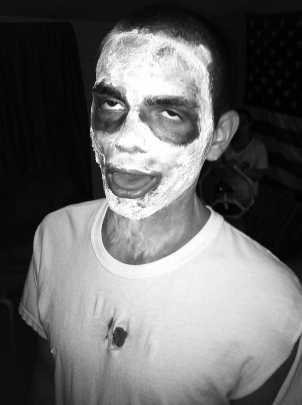 It's a real-life Walking Dead. Make-up by Jenni Littleton. Photo by Faith Breisblatt.