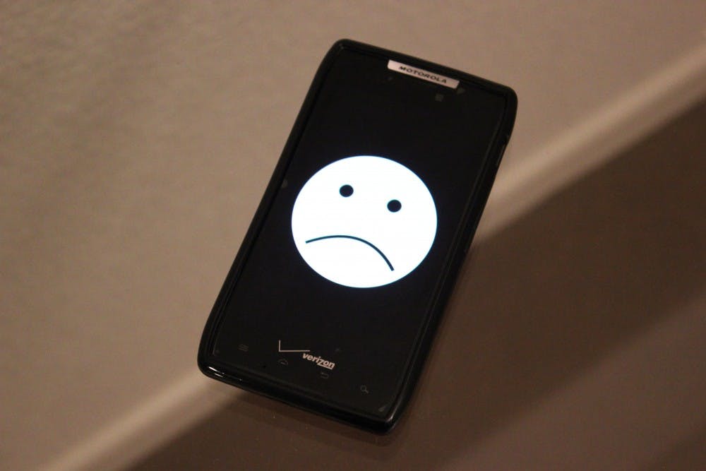 Technology has its faults. Photo by Courtland Jeffrey.