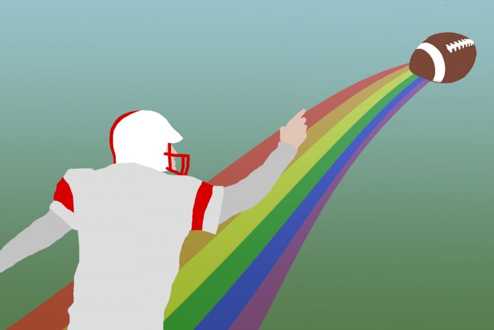 openly gay football player