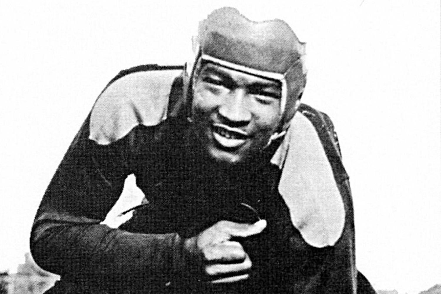 ASU football player Emerson Harvey became the school's first-ever African-American football student-athlete in 1937.