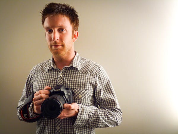 BOLD AND REFRESHING: Caleb Barclay, who graduated from ASU in 2009, founded the Peace Frame Initiative, which is competing for $25,000 in the Pepsi Refresh Project. (Photo by Harmony Huskinson))