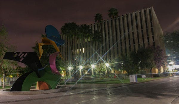 The Mary Lou Fulton Teacher's College, located on Tempe's campus, offers a full range of classes for those who seek to become educators in both secondary and elementary schools. (Photo by Dominic Valente)