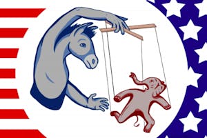 "Sometimes it's hard to identify as a conservative in a liberal arts major and to feel free enough to be oneself and to express one's own political views." Illustration originally published Tuesday, Feb. 14, 2017.