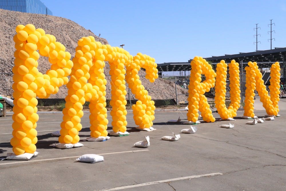 The 2016 Pat's Run took place on Saturday, April 23, 2016, around the ASU Tempe campus.