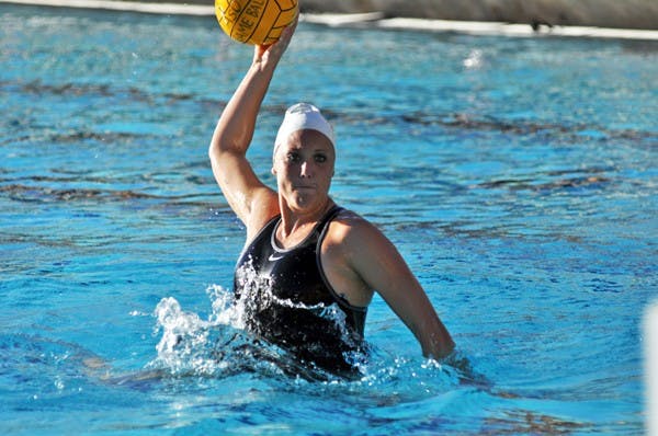 Shannon Haas looks to shoot in a practice on Feb. 24, 2011. Haas and the Sun Devils look to increase their consistency and extend their program-best perfect record. (Photo by Sierra Smith)