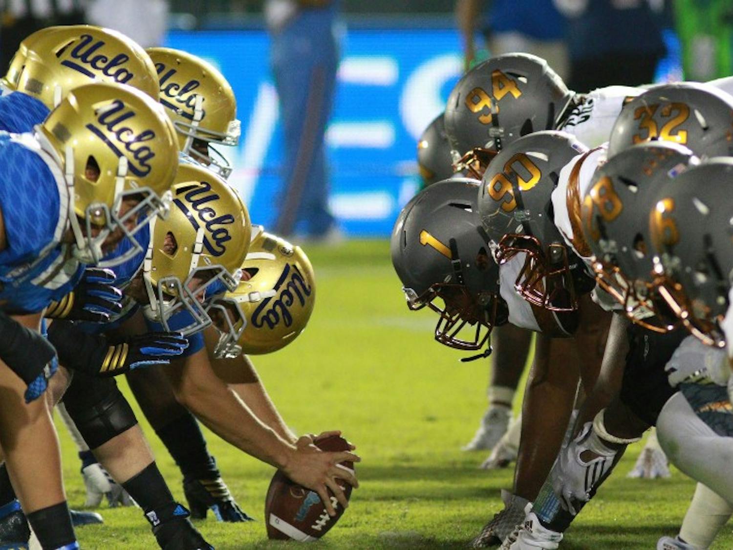 against UCLA on Saturday, Oct. 3, 2015, at Rose Bowl in Pasadena, California. The Sun Devils defeated the Bruins 38-23.