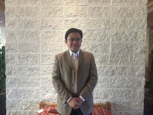 Dr. Tony Hu poses for a photo at Tempe Mission Palms on March 6, 2017