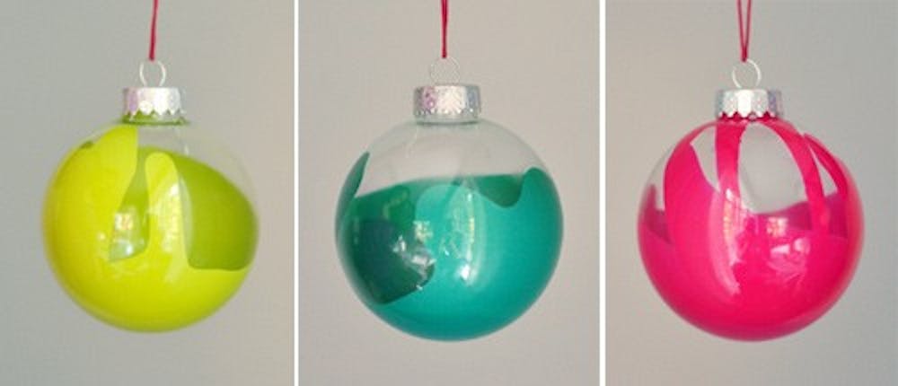 Add some crafts to your tree. Photo courtesy of Pinterest.com.