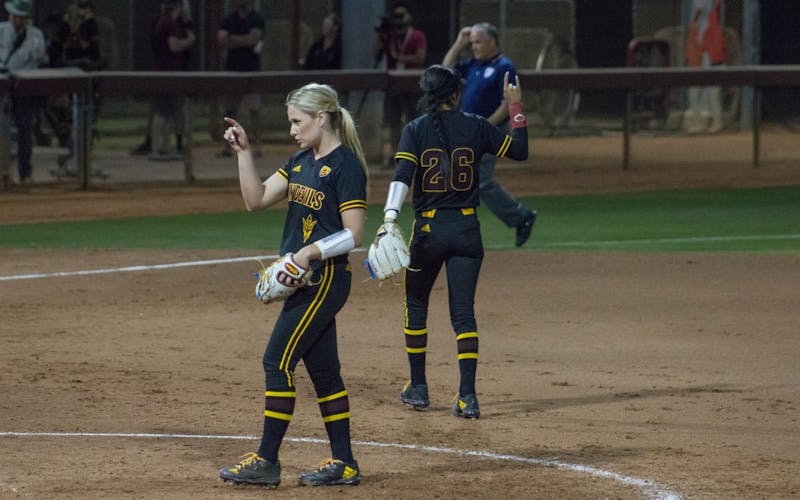 No. 9 ASU softball receives contributions from entire roster - The State Press No. 9 ASU softball receives contributions from entire roster - The State Press