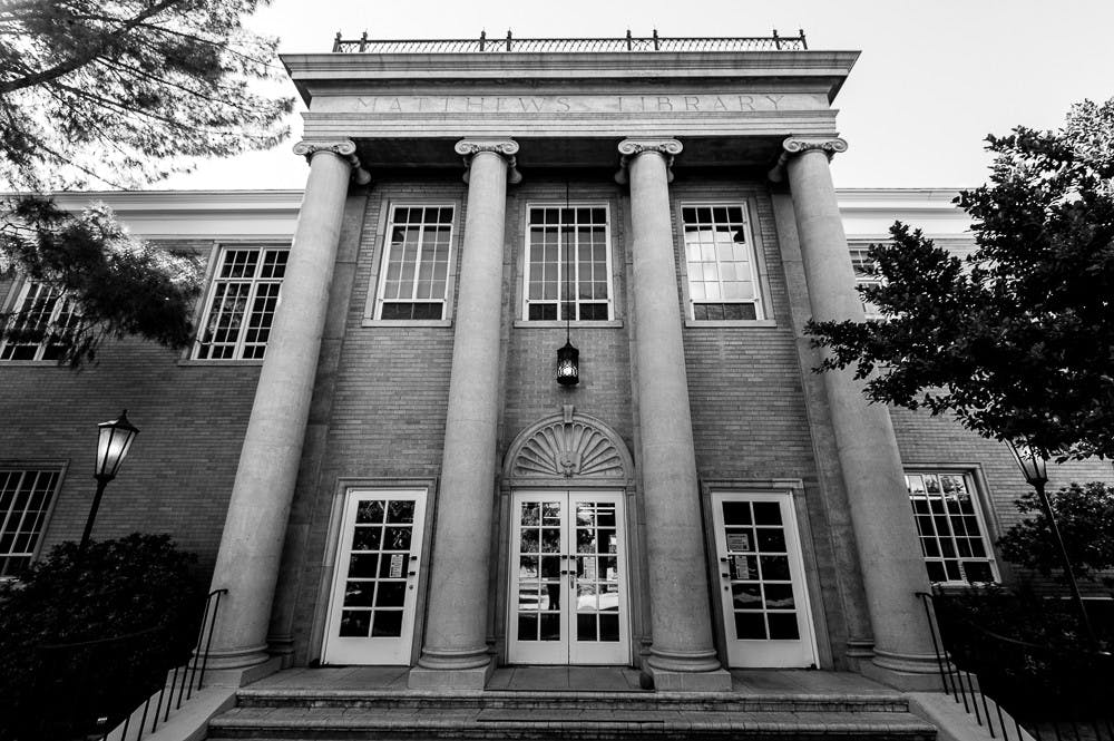 The Matthews Center is pictured on Friday, Oct. 30, 2015, on the Tempe campus.