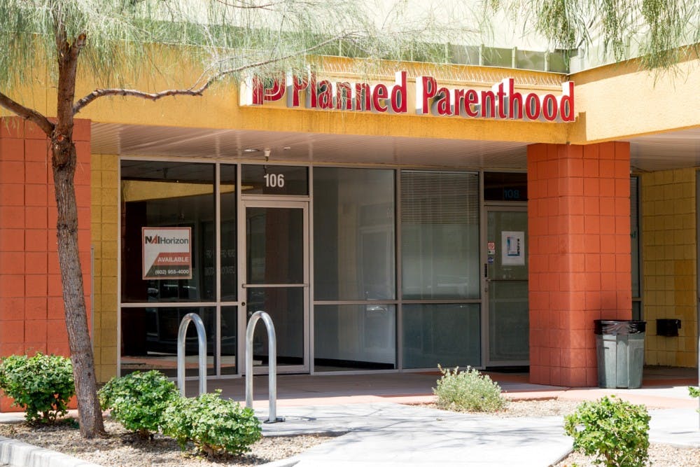 Planned Parenthood, located at 1250 E Apache Blvd Suite 108 in Tempe is pictured on Wednesday,&nbsp;April 6, 2016.