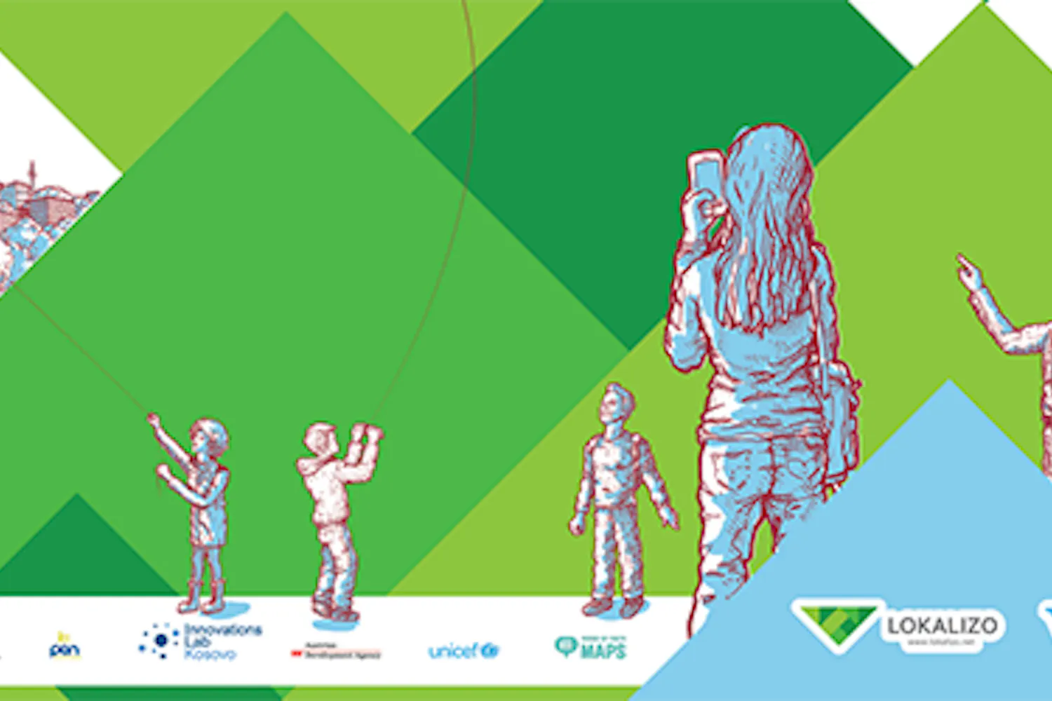 Lokalizo, a digital mapping platform, is a project of the Prosperity Initiative in Kosovo that allows users to "produce a realtime portrait of the community through geo-located photos and videos, organized in thematic maps." (Photo Courtesy of Lokalizo)