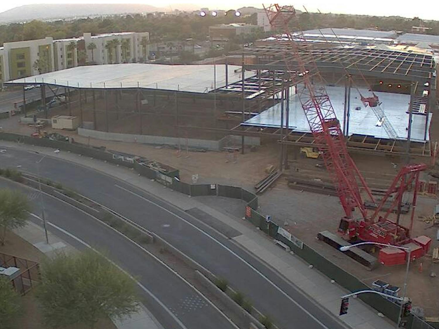 The Tempe campus Student Rec Center will be expanded to accomodate . Photo by Evan Triantafilidis.