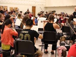 ASU Wind Orchestra and Wind Ensemble Reherse