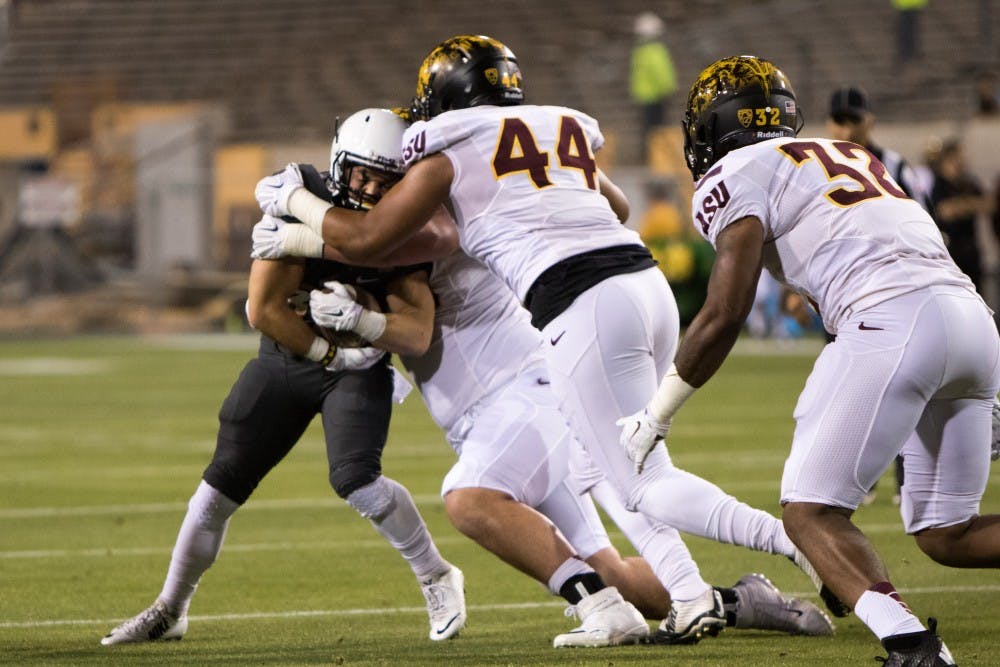 ASU SPRING GAME Latu Tackle