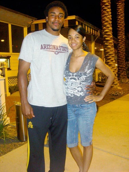 Tyrice Thompson and his sister Torrie. Tyrice and his sister were very close. (Photo Courtesy of Kathy Starr)