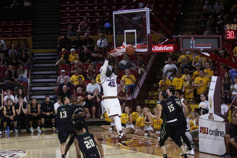Photo Gallery: ASU men's basketball hammers Cal Poly