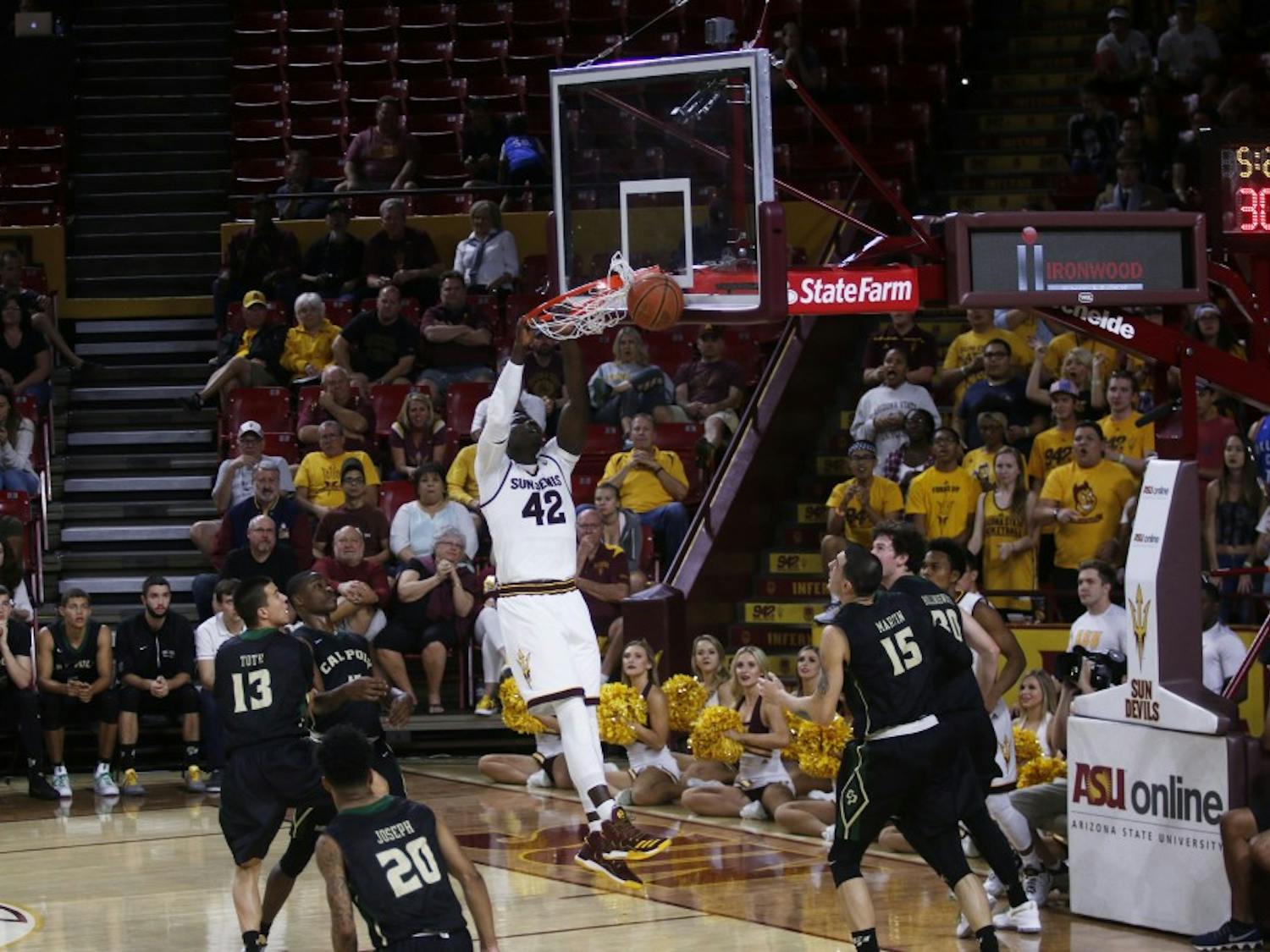 Photo Gallery: ASU men's basketball hammers Cal Poly