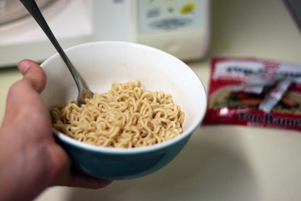 REVVED-UP RAMEN: Tired of the same old ramen noodles? Try these spiced up recipes and surprise your taste buds with some new twists on an old classic, all while on a student's budget. (Photo by Beth Easterbrook)