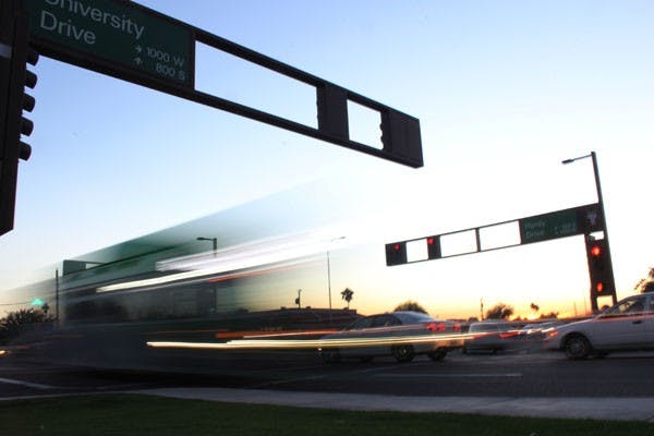 Three roads in Tempe will undergo construction next fall to add wider bike lanes and sidewalks to make travel safer for pedestrians and bicyclists. (Photo by Ana Ramirez)