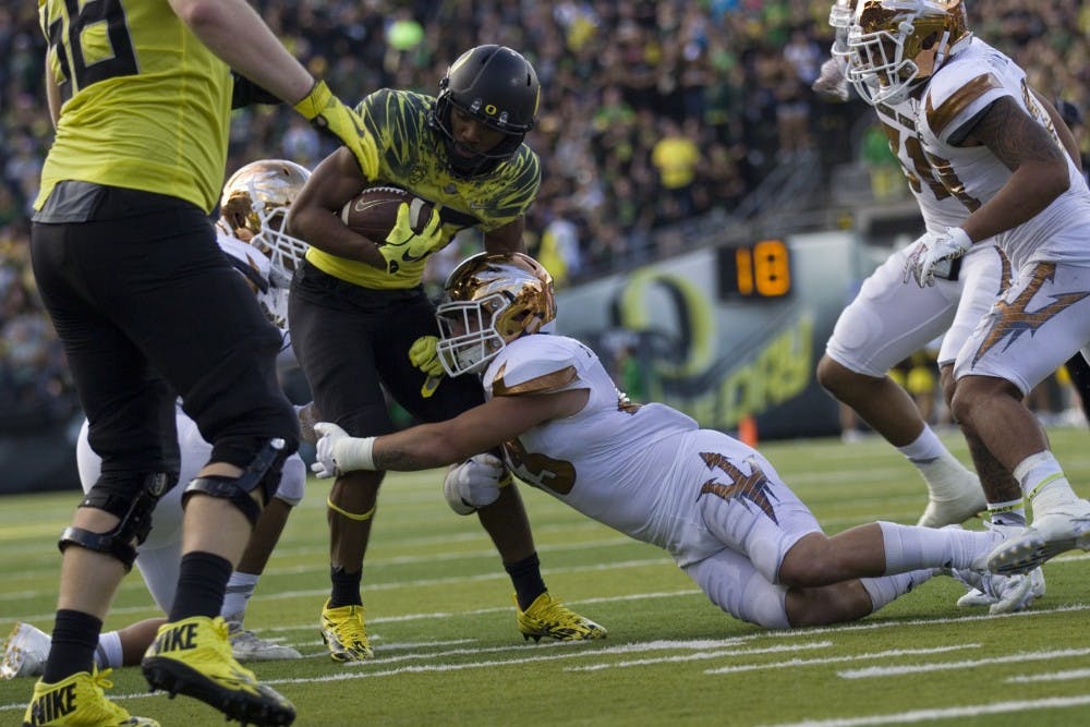 Photo Gallery: ASU football takes on Oregon in Pac-12 road game