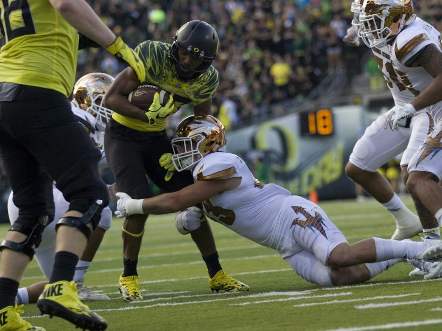 Photo Gallery: ASU football takes on Oregon in Pac-12 road game