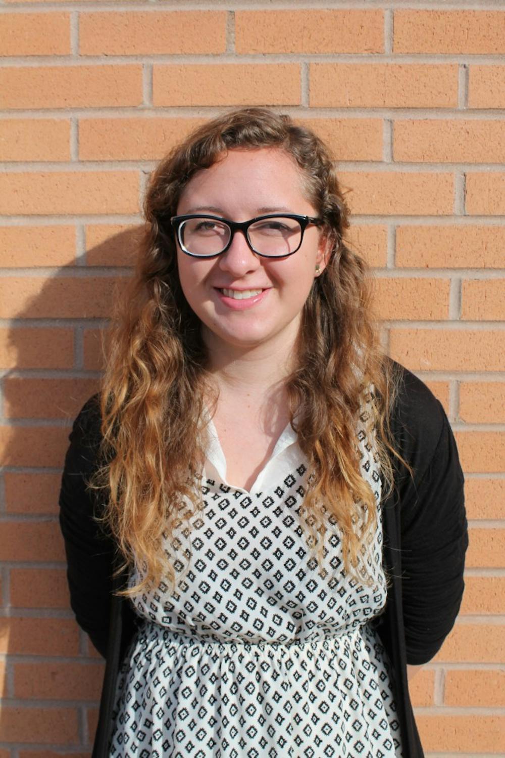 Brigitte Nicoletti,&nbsp;Barrett history major and junior,&nbsp;will interview all the different key-players in the juvenile justice systems of &nbsp;five countries and investigate how each different juvenile justice system is set up. Photo by Eric Gonzales