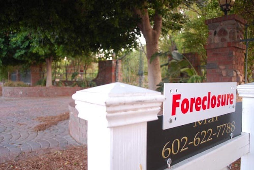 SHUT DOWN: For the second straight month, foreclosures around the Valley have increased. (Photo by Scott Stuk)