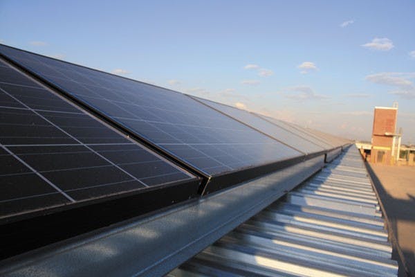 Monday night top ASU researchers showed off their work on ASU Discovers: New Perspectives on Research that aired on Eight, Arizona PBS. A portion of the segment discussed with Quantum Energy and Sustainable Solar Technologies ways to improve solar education and research. (Photo by Jessie Wardarski)