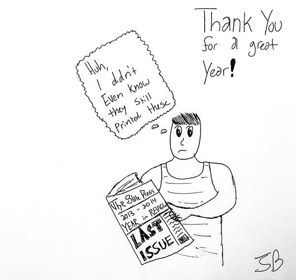 Cartoon by Jordan Bohannon