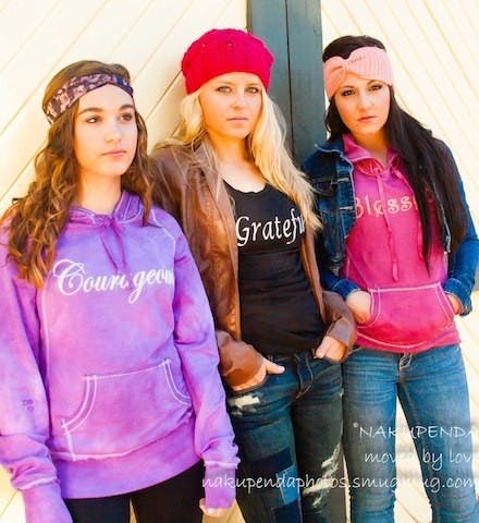 Fisk uses fashion for a cause. Photo courtesy of Meghan Fisk.