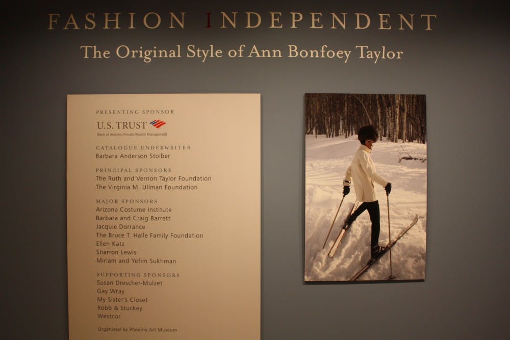 Take a step back into time with Ann Taylor's wardrobe. Photo by Chelsea Brown. 