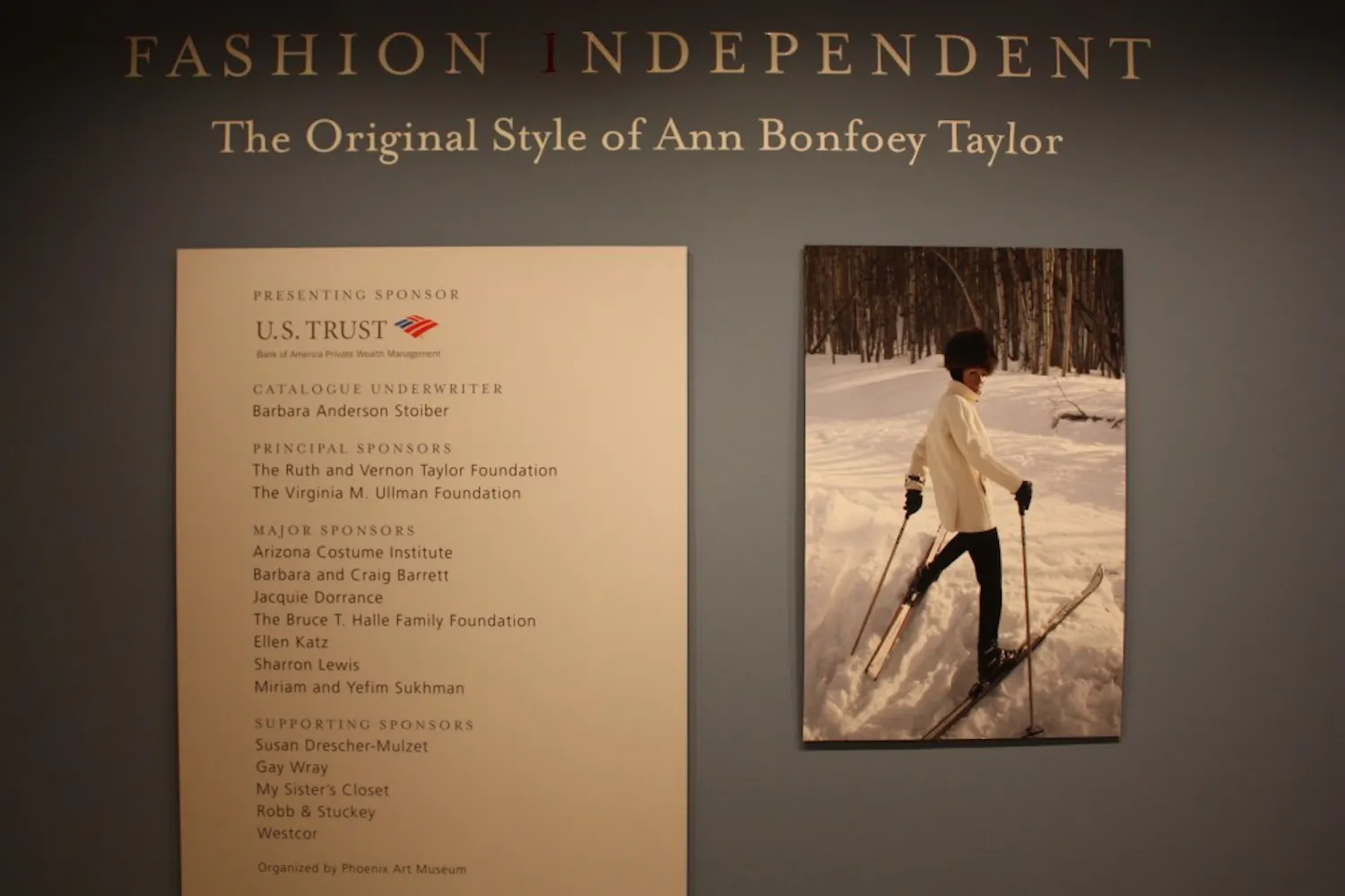 Take a step back into time with Ann Taylor's wardrobe. Photo by Chelsea Brown.