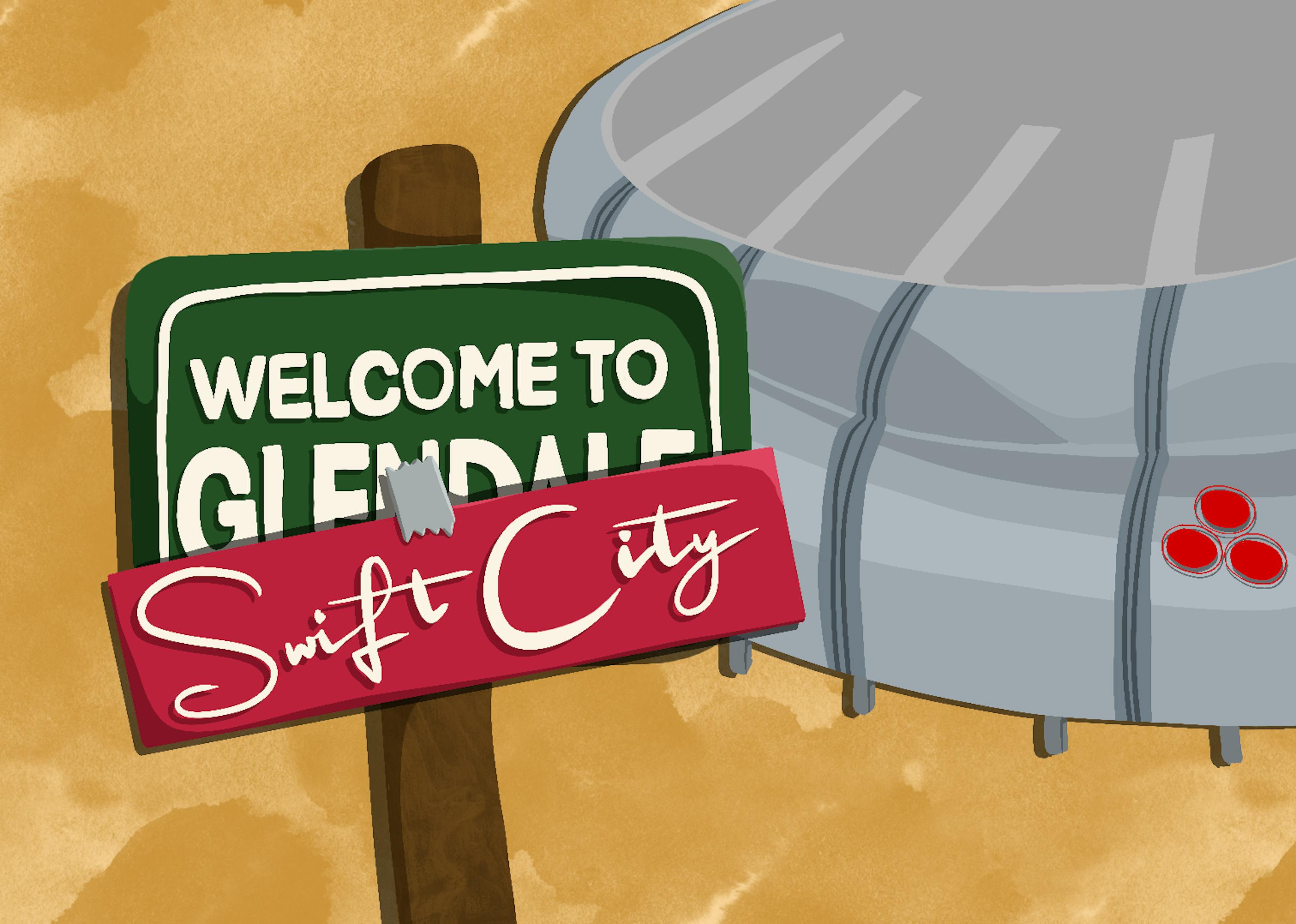 Glendale shakes off name, becomes Swift City ahead of weekend's concerts - Vimarsana News